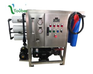 Système de dessalement d'eau de mer Compact 10m 3/jour, bateau, machine à eau, purification d'eau de mer, machine à eau marine, osmose inverse - Product Image 1