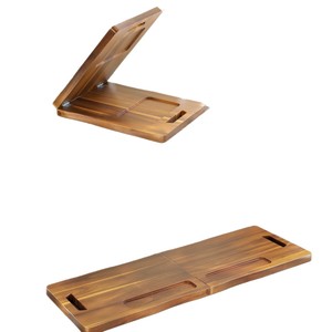 Wooden Foldable Serving <b>Tray</b> Extra <b>Large</b> Multi Functional For Hotel Coffee Tea Snacks - Product Image 2