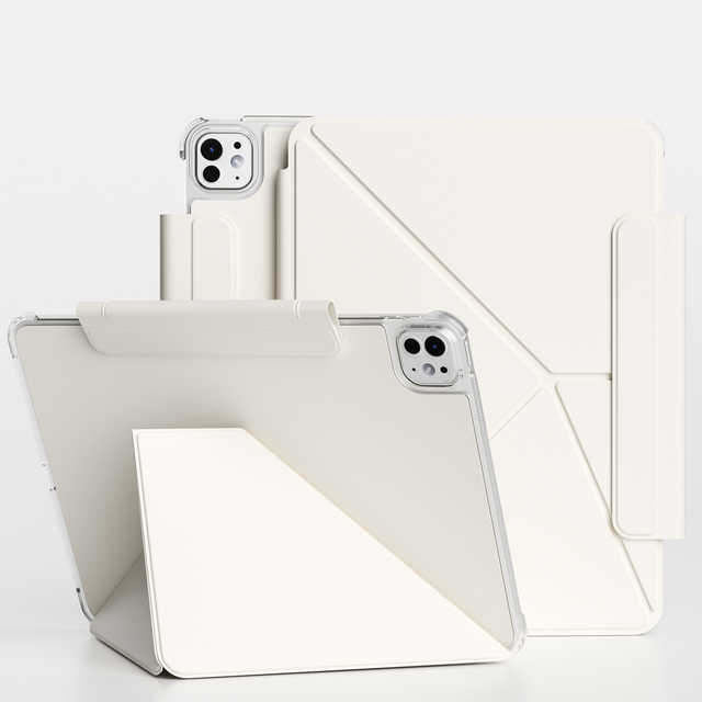 Strong Magnetic Y Fold Tablet Case Cover Customized Magnetic Flip Cover for iPad Pro 13 M4 2024