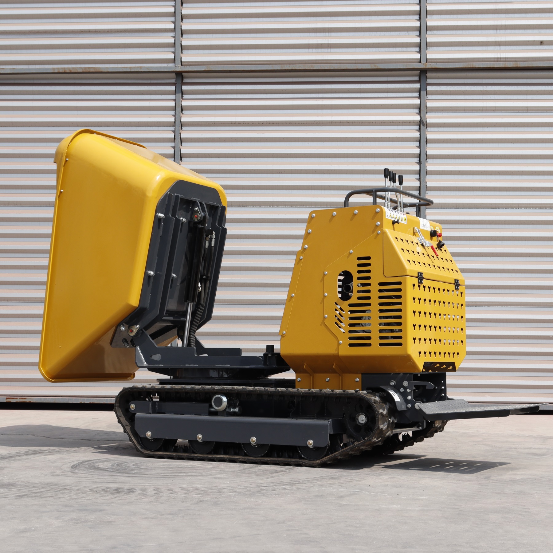 self loading mini dumper