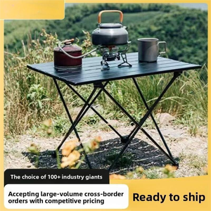 Mesa Plegable Portátil <span class=keywords><strong>Wen</strong></span> <span class=keywords><strong>Yan</strong></span> Tipo Caja de Huevos, Mesa Rectangular con Marco en X para Picnic, Camping, Viajes y Comedor al Aire Libre - Product Image 4