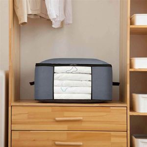 BSCI factory Foldable <b>Underbed</b> <b>Storage</b> <b>Bag</b> Home <b>Storage</b> Clothing Blankets Organizer - Product Image 4