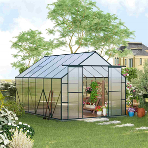 Invernadero <span class=keywords><strong>de</strong></span> aluminio para jardín, <span class=keywords><strong>casa</strong></span> <span class=keywords><strong>de</strong></span> cultivo al aire libre, invernadero, invernadero, <span class=keywords><strong>casa</strong></span> verde, tiendas <span class=keywords><strong>de</strong></span> cultivo al aire libre, invernadero para el hogar - Product Image 2