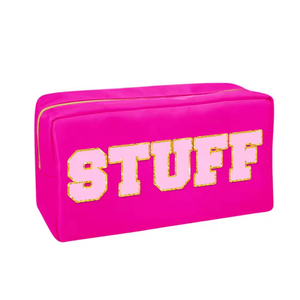 Customized Fashion Durable Portable Small Ladies Embroidery Nylon <b>Bag</b> <b>with</b> Logo Pouch Makeup <b>Storage</b> Promotional <b>Bags</b> - Product Image 5