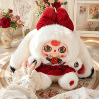 Vente en gros de poupées en peluche de grande taille 800% de la série Baby Three Flower World, boîte mystère, figurine mignonne, cadeau pour filles
