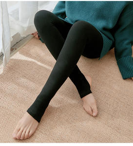 Winter Leggings for Women Warm <strong>Leggins</strong> Solid Color Velvet <strong>Leggins</strong> High Waist Leggings Stretchy Leggings Dropshipping - Product Image 4