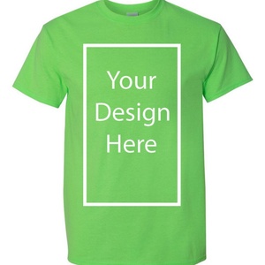 Wholesale 100% Cotton T-Shirt for Men Custom Design Free Logo Printing Sublimation <b>Transfer</b> Silk Screen - Product Image 6