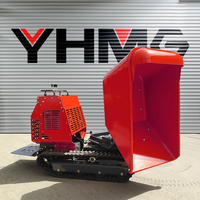 Prix usine YHMG Mini-dumper chenillé fiable pour le transport en jardin et en verger