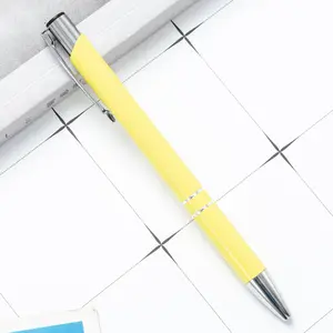 Pens Manufacturer New Promotion Cheap Ball Point Metal Pens With Personalized Custom Laser Engraved Print Branded Logo Manufacturer Ballpoint Gift