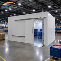 Chambre froide commerciale, chambre froide de plain-pied, chambre de stockage frigorifique pour fruits et légumes, système de réfrigération commercial, chambre froide sur mesure