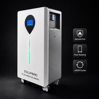 Batterie solaire au lithium Lifepo4 48 V 51,2 V 280 Ah 314 Ah 15 kWh 16 kWh, adaptée à l'onduleur Deye Growatt pour le stockage