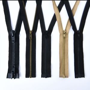 Certificación-Cremallera metálica <span class=keywords><strong>abierta</strong></span> aprobada permanentemente ignífuga para ropa protectora - Product Image 1