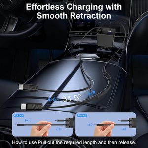 Cargador de coche de 30W con USB Tipo C PD de carga rápida y doble puerto para teléfonos iPhone y Huawei - Product Image 3
