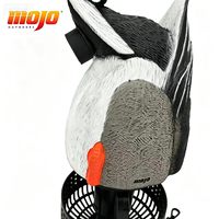 MOJO Outdoors Leurre de chasse 3D en forme de canard avec minuterie, télécommande, batterie rechargeable, autonomie de 8 heures, étanche