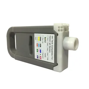 Cartucho de tinta para Canon iPF 8400/9400/8410/9410/ 8410S/9410S, cartucho de tinta PFI-8706 de una sola vez con tinta y chip