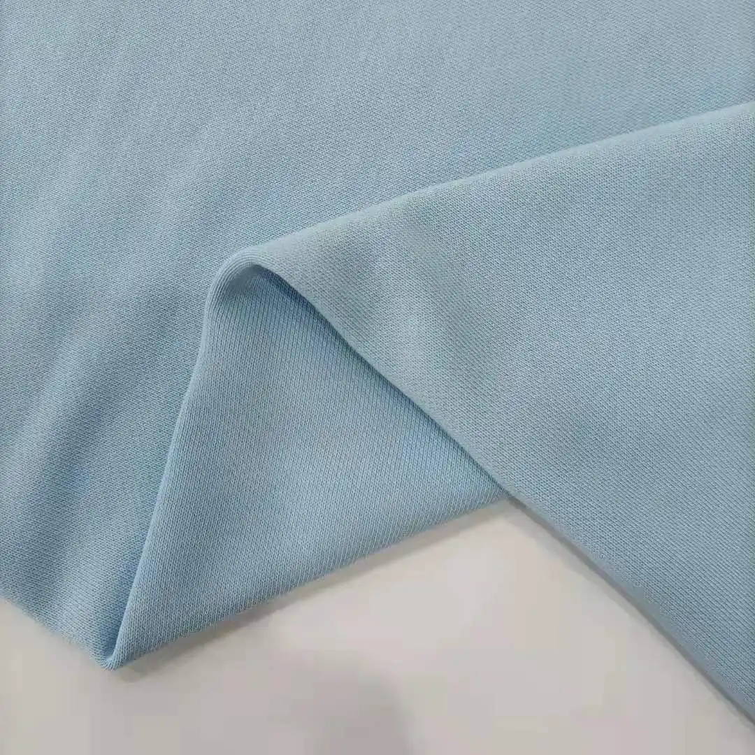 Tessuto di cotone Traspirante e Confortevole Tessuto di Cotone Poliestere Spugna per L'indumento
