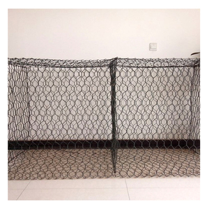 Grillage Gabion Soudé Galvanisé Galfan à Tissage Sergé/Néerlandais pour Mur de Gabions, Clôture, Paniers, Bords de Rivière, Jardin, Mascons et Fil de Lissage - Product Image 3