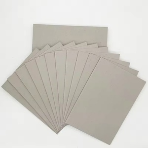 Eco Friendly <b>Laminated</b> Recycled Grey Chip Board for Book Cover and Box Making - Product Image 1