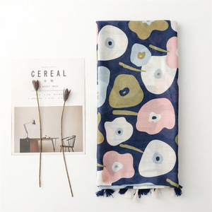 Elegant Colorful <strong>Paisley</strong> Soft Jacquard Cotton <strong>Pashmina</strong> <strong>Scarf</strong> Shawl Tassels <strong>Scarves</strong> - Product Image 2