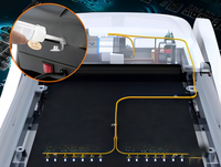 YIJIAN penjualan terlaris penggunaan rumah dilipat DK50AD Treadmill listrik LCD latihan kebugaran peralatan untuk berlari berjalan 140kg