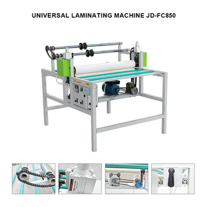 Machine à plastifier universelle JUNDE JD-FC850, largeur de plastification 850 mm, épaisseur 1-10 mm, vitesse 6 m/min, puissance 1,65 kW - Product Image 3