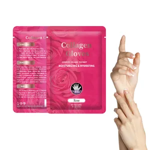 Rose Repair Manicure Peeling Hand Mask Glucerine Exfoliating Finger Tips Removable Collagen Gloves