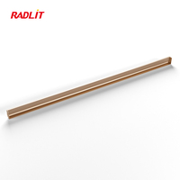 Lumières de placard encastrées LED DC12V de type L sans poignée, modernes, personnalisables OEM/ODM, écologiques, garantie 3 ans