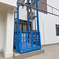 Plataforma Elevadora Hidráulica de Carga Pesada para Almacenes, Elevador de Mercancías, Plataforma de Elevación de Carga