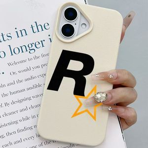 Funda de Teléfono Personalizada de Marca Moderna con <span class=keywords><strong>Estrella</strong></span> R, Apta para <span class=keywords><strong>iPhone</strong></span> 17 16 15 14 <span class=keywords><strong>13</strong></span> 12 11 Pro Max Plus, Funda Suave Absorbente de Impactos - Product Image 4