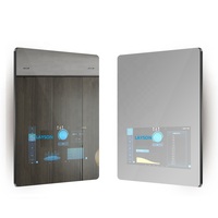 10.1 "~ 100" salle de bains Interactive TV miroir Intelligent miroir magique Intelligent verre miroir à écran tactile