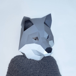 Realistic Cartoon <strong>Panda</strong> <strong>Mask</strong> Environmental Friendly Halloween Paper Animal Cosplay Headgear for Party <strong>Masks</strong> G25-368 - Product Image 5