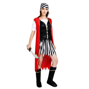 Usine nouveau Design Sexy pour les filles fête chaude populaire adulte <span class=keywords><strong>femme</strong></span> Pirate Costume <span class=keywords><strong>Halloween</strong></span> noël <span class=keywords><strong>pas</strong></span> <span class=keywords><strong>cher</strong></span> personnalisé Anime Costume - Product Image 1