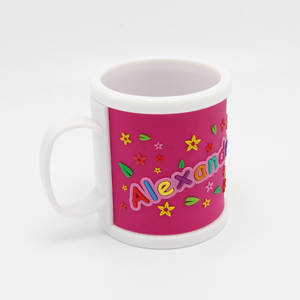 Meilleur prix, tasse à café en caoutchouc personnalisée de haute qualité, logo <span class=keywords><strong>personnalisé</strong></span>, tasse en PVC souple 3D de dessin animé - Product Image 3
