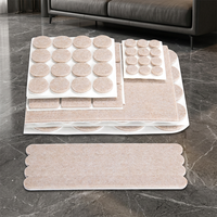 Patins antidérapants autocollants à haute viscosité pour pieds de chaise, de meuble et de table, protection en feutre pour meubles