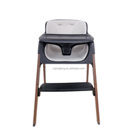 Chaise haute pour bébé 4 en 1 Siège de salle à manger convertible pour bébé Siège rehausseur pour bébés et tout-petits Chaise d'alimentation pour bébé facile et sans outil