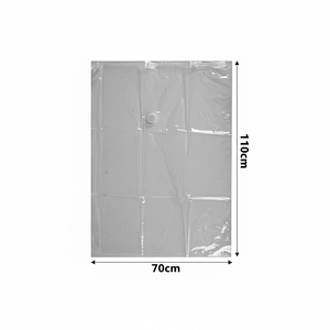 60 pezzi all'ingrosso sacchetti sottovuoto autosigillanti stampati su due lati 55x55mm soluzione pratica autosigillante - Product Image 2