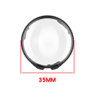 Verre optique de qualité supérieure-2 pièces et PC - 1 objectif de protection pour appareils photo Insta360 X5/X4 (non universel)