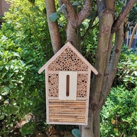 50 Stück Kunststoff Mason Bee Tube Nachfüllungen Garten Bestäuber Bee House Liner Bee Condo Hotel Core Frame für Imker Farm