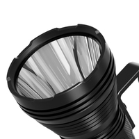 Linterna led potente de 100W y 8000 lúmenes, linterna LED recargable, resistente al agua, con mango para seguridad al aire libre