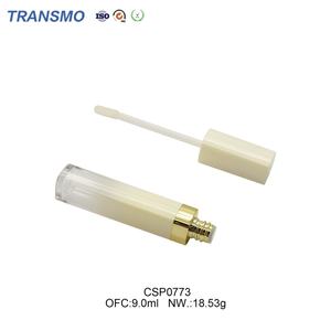 Tubes à gloss vides personnalisés avec logo, contenants en plastique pour rouge à lèvres et baume à lèvres avec bouchon à vis, tube à gloss doré pour blush - Product Image 6