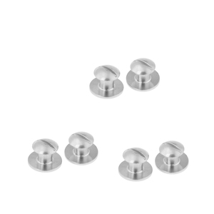 Custom DIY Book Binding Book Blinder Screw Double Layer Flat Head Smoother Edges <strong>Chicago</strong> Screw Steel Leather Replacement <strong>Part</strong> - Product Image 2