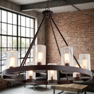 Farol de Metal con Base de Vidrio para Exteriores, Estilo Europeo, Decoración de Jardín, Modelo de Portavelas, Adornos de Hierro, Faroles de Viento - Product Image 1