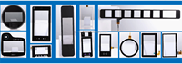 Placa Controladora de Interfaz Completa USB 2.0 IIC I2C para Pantalla Táctil PCAP (GT928/GT911/GT9110) Entrada de 5V, Cobre Personalizable