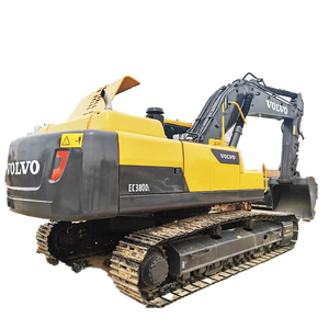 Haute performance utilisée Volvo EC380D 38 tonnes excavatrice hydraulique sur chenilles moteur d'origine moteur d'occasion fabriqué à la machine - Product Image 1