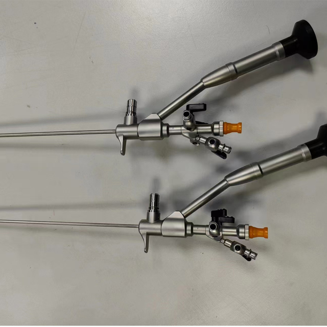 8.0mm Flexible Ureteroscope with Camera Electric Power Source Instrument Set Basis for Ureteral Obstruction Surgery