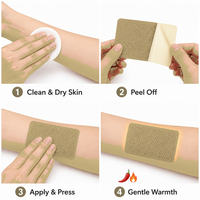 Patch Adhésif Corporel Tout-en-un Naturel aux Herbes de Piment, Longue Durée, Non Tissé, 7cm*10cm, Certifié CE, Vente Directe Usine, Échantillon Gratuit