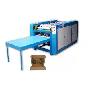 3 colours corrugated pizza box printing machine Corrugated Carton mini plastic bag flexo printing press machine machinery