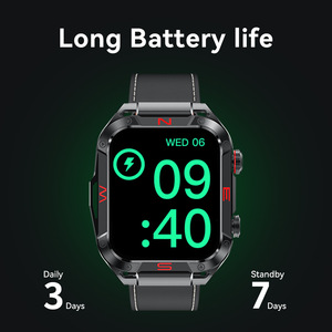 [Directo del Fabricante] Reloj Inteligente MA18 <span class=keywords><strong>con</strong></span> <span class=keywords><strong>Asistente</strong></span> de Voz, 1GB de Memoria, Música Local, Correa de Silicona, Resistente al Agua, AMOLED - Product Image 3