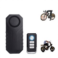 Alarme antivol pour vélo Fatbike 113 dB, protection IP65, sans fil, détection de vibrations RF433, fonction SOS, portée de détection 10 m, pour la conduite en extérieur