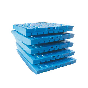 Pièces de concasseur en acier à haute teneur en manganèse, plaques de mâchoires mobiles et fixes moulées - Product Image 4